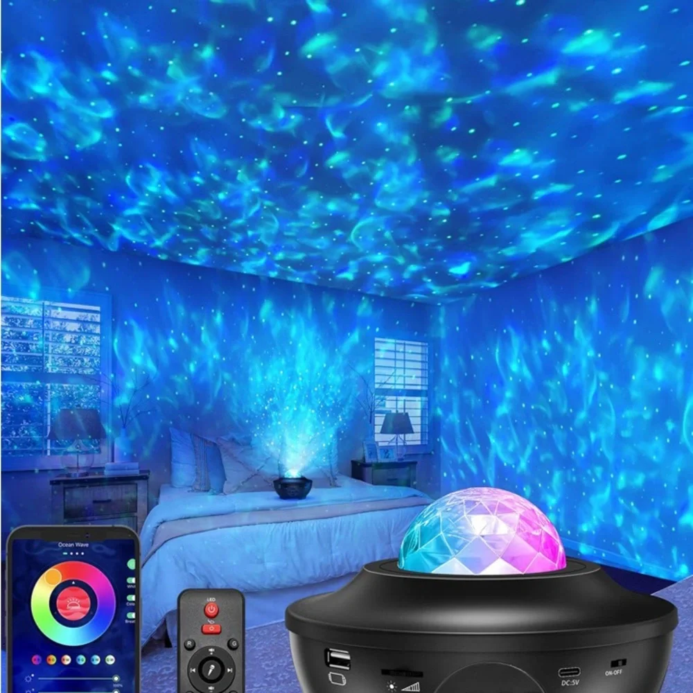 Blue LED Party Lights